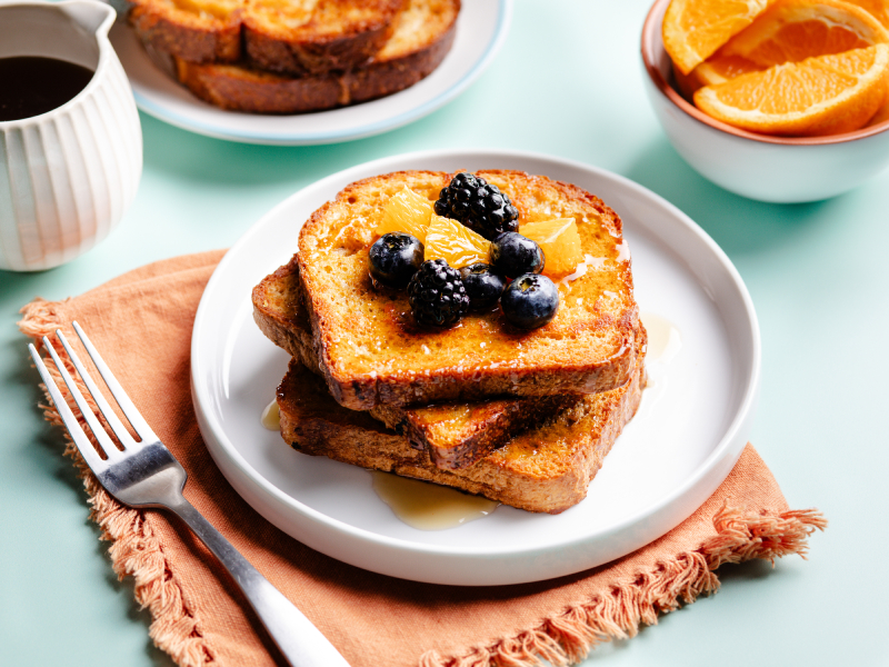 Sheet Pan OJ French Toast