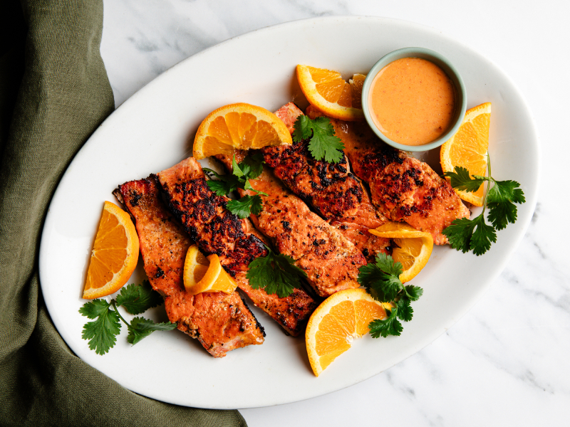 Chipotle-Orange Salmon