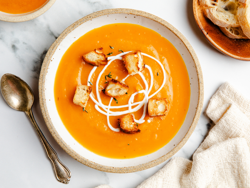 Orange-Butternut Squash Soup